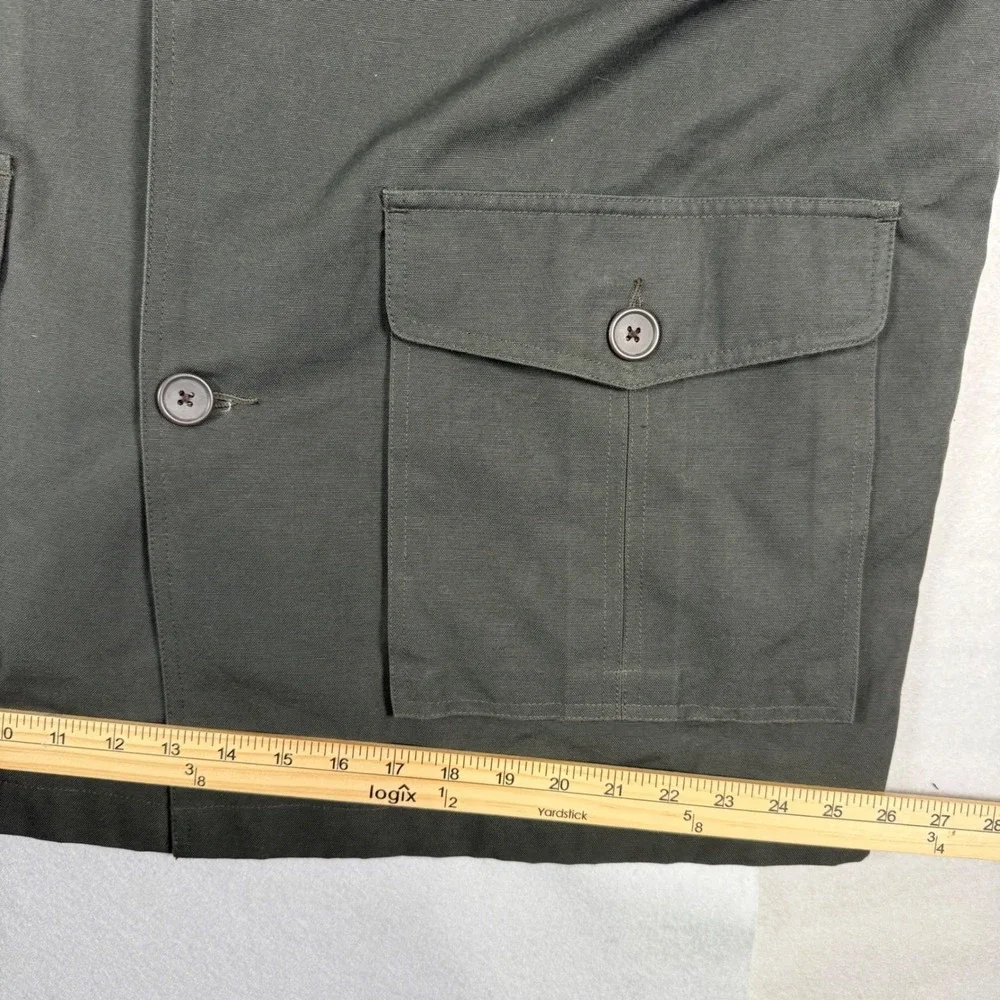 Vintage Concurve Windstopper Jacket Mens XXL Green Cotton Chore Coat